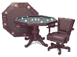 3 in 1 Poker/Bumper Pool