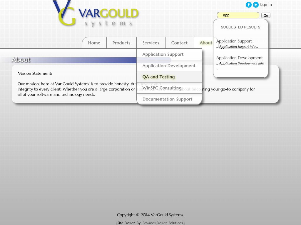 VarGould Systems(pre-production design) - IT Services
