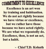 Commitment to Excellence