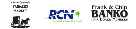 Allentown Farmer's Market, RCN Cable and Frank and Chip Banko